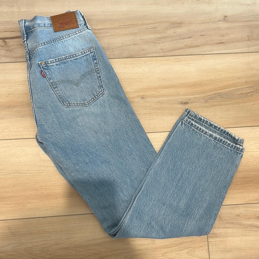 Levi's Blue Straight Leg Jeans Classic Style